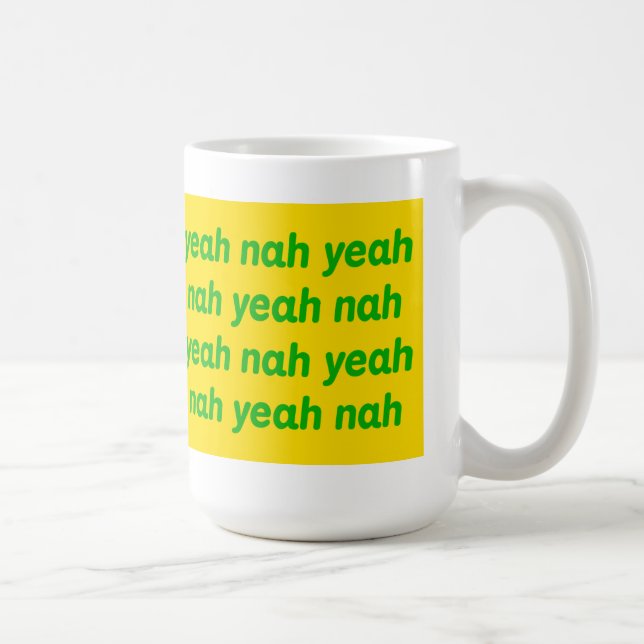 Yeah nah mug (Right)