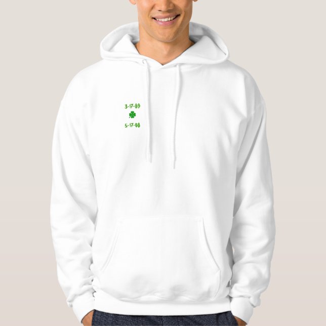 "Yeah Right" Clover Hoodie (Front)