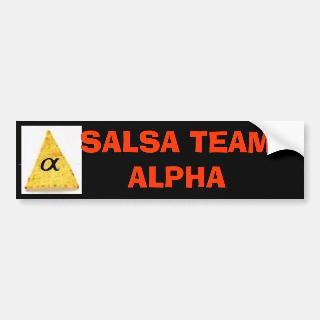 yeah, , SALSA TEAM  Bumper Sticker (Front)