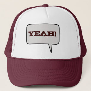 Yeah Speech Bubble Hat