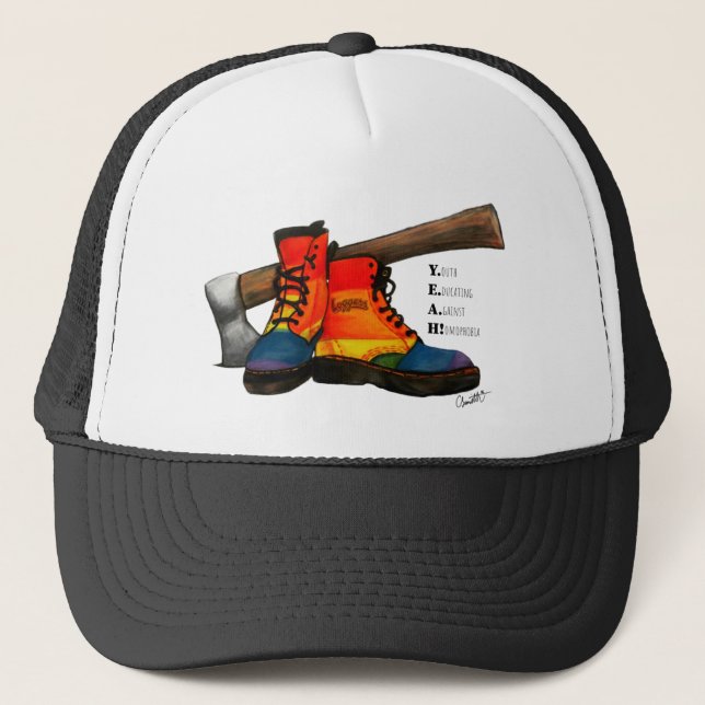 YEAH TRUCKER HAT (Front)