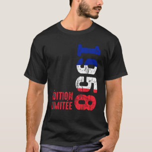 Year 1958 Birth Vintage French 1958 Since 1958 Ret T-Shirt
