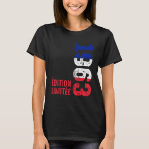 Year 1963 Birth Vintage French 1963 Since 1963 Ret T-Shirt