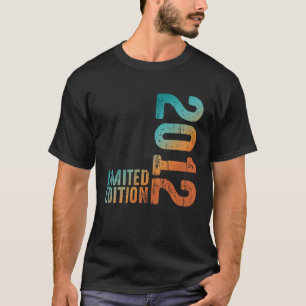 Year 2012 Birth Vintage Aesthetic 2012 Since 2012 T-Shirt