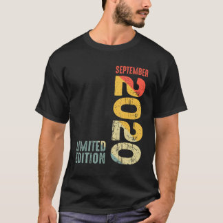 Year 2020 September 2020 Retro 2020 Vintage 2020 S T-Shirt