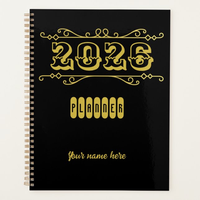 Year 2026 Planner (Front)