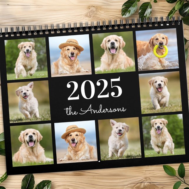 Year Create Your Own Family Dog Personalised Photo Calendar (Creator Uploaded)