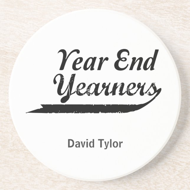year end yearners coaster (Front)