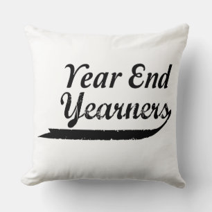 year end yearners cushion