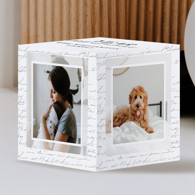 Year Full of Memories Family Photo Memory Keepsake Cube (Creator Uploaded)