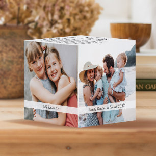 Year Full of Memories Photo Collage & Highlights Cube