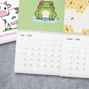 Year Illustrated Calendar
