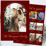 Year In Review What A Year Photo Christmas Collage Holiday Card<br><div class="desc">Celebrate the highlights of your year with our Year In Review What A Year Photo Christmas Collage Holiday Card. This beautifully designed card allows you to capture and share your most cherished moments in a stylish photo collage, making it the perfect family Christmas newsletter or company holiday card. The "What...</div>