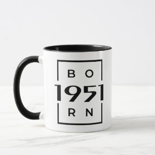 Year of birth 1951 mug