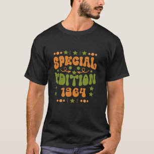 Year Of Birth 1964 Birthday Design Vintage Born In T-Shirt