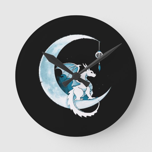 Year Of Dragon Round Clock (Front)
