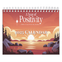 Year of positivity 2025 Motivational Calendar