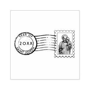 YEAR OF ST. JOSEPH CANCELLATION POSTAGE CATHOLIC RUBBER STAMP