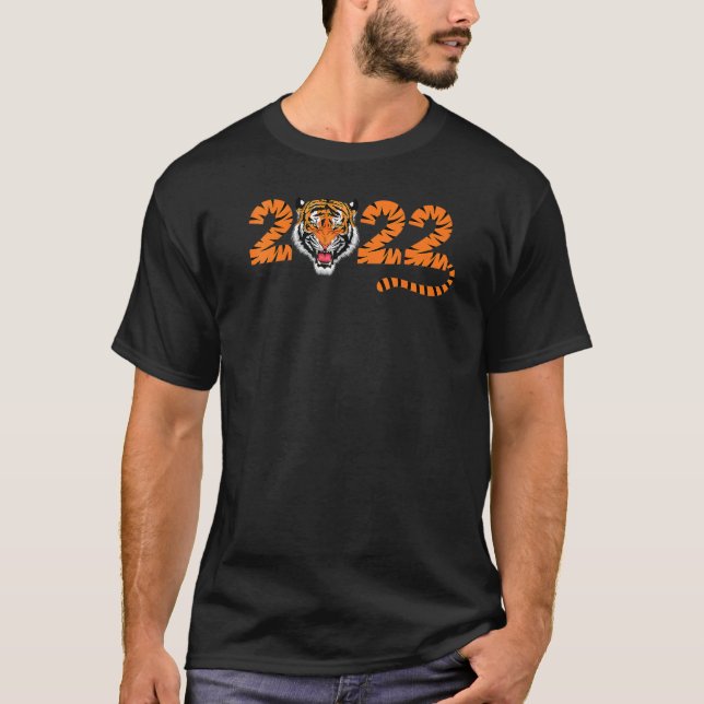 Year Of The Bengal Tiger 2022 Bengal Tiger Birthda T-Shirt (Front)