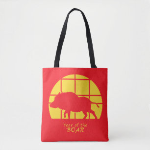 Year of the Boar Tote Bag