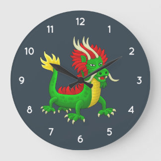 Year of the Chinese Dragon Large Clock