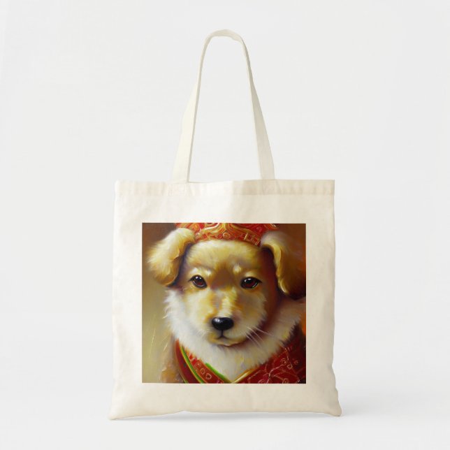 Year of the Dog 6 Tote Bag (Front)