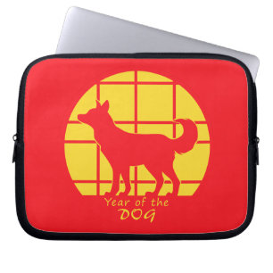 Year of the Dog Laptop Sleeve