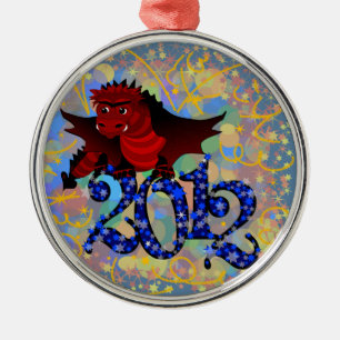 Year of the Dragon, 2012 Metal Tree Decoration