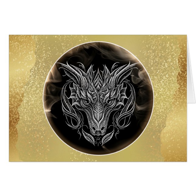 Year of the Dragon 2024 Card (Front Horizontal)