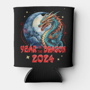 Year of the Dragon 2024, Chinese New Year Dragon Can Cooler