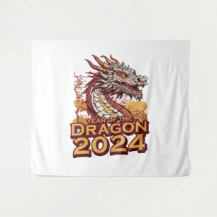 Year of the dragon 2024 tapestry