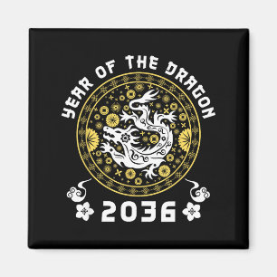 Year Of The Dragon 2036 Zodiac Chinese Lunar New Y Magnet