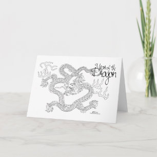 Year of the Dragon Card