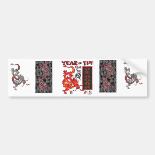 Year Of the Dragon - Chinese New Year Bumper Sticker