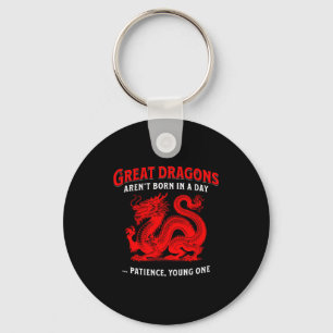 Year Of The Dragon - Chinese Zodiac Inspirational  Key Ring