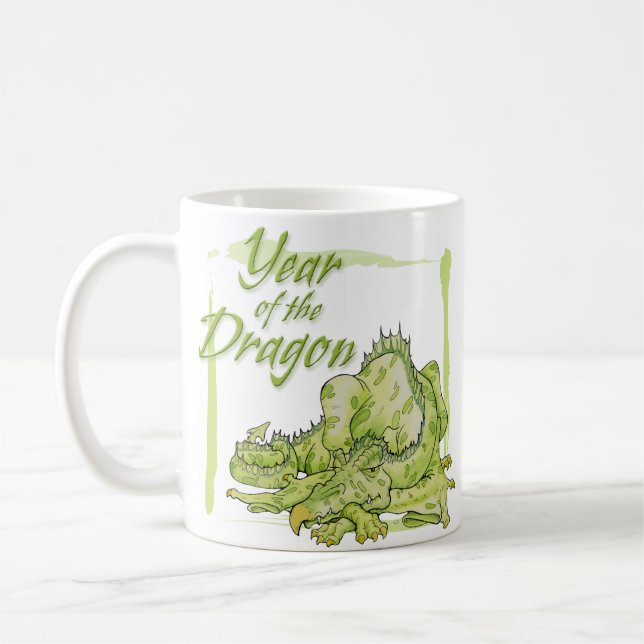Year of the Dragon Coffee Mug (Left)