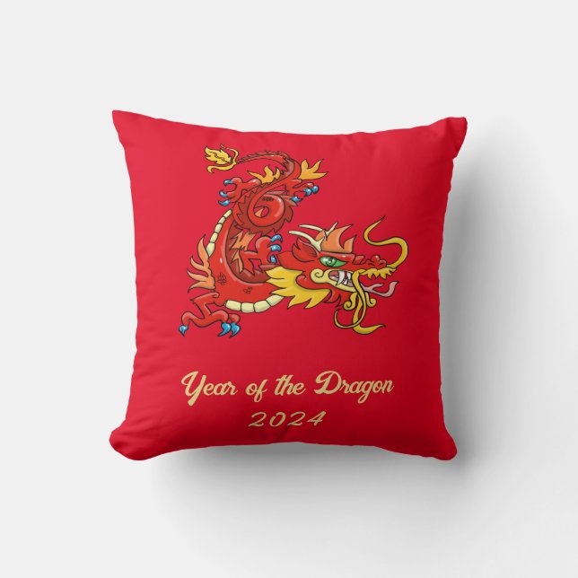 Year of the Dragon Cushion (Front)