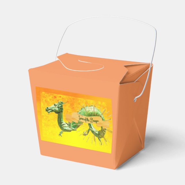Year of the Dragon Favour Box (Front Side)