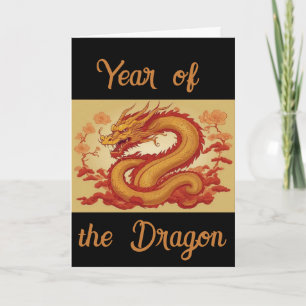 Year of the Dragon Greeting Card
