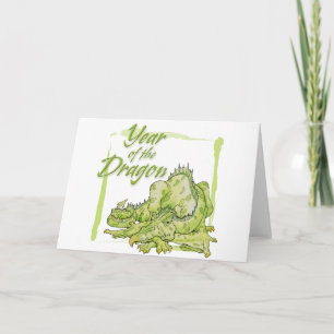 Year of the Dragon Holiday Card
