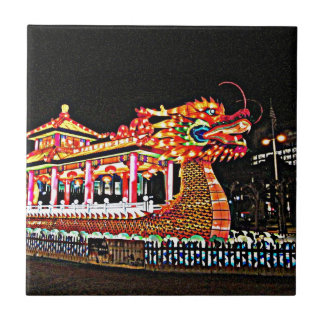 Year of the Dragon in San Francisco Ceramic Tile