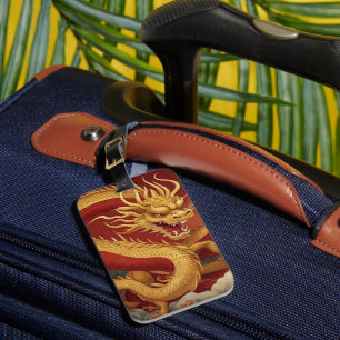 Year of the Dragon Luggage Tag