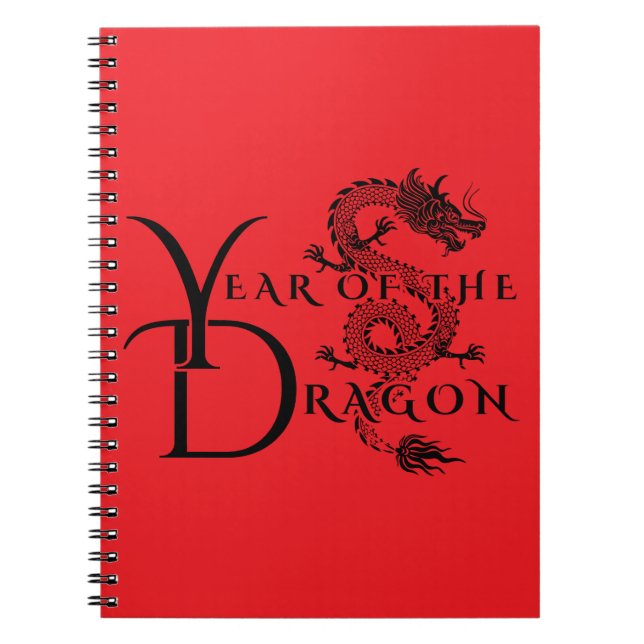 Year of the dragon notebook (Front)