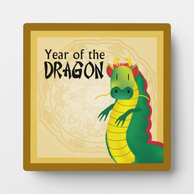 Year of the Dragon Plaque (Front)