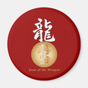 Year of the Dragon rectangle Magnet