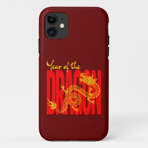 Year of the Dragon Red Gold iPhone 11 Case