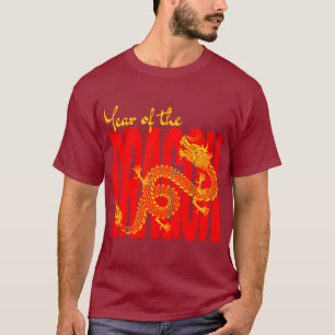 Year of the Dragon Red Gold T-Shirt