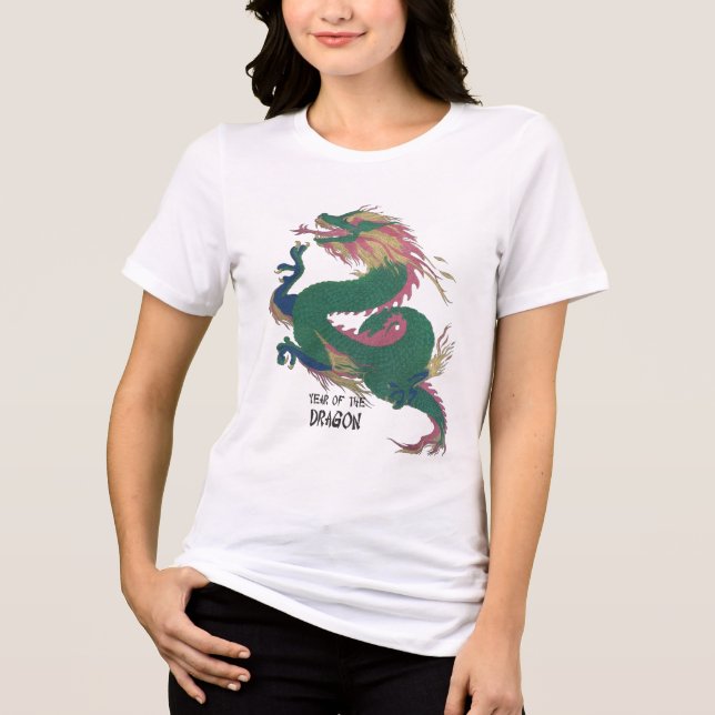 Year of the Dragon Tri-Blend Shirt (Front)