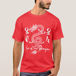 Year of the Dragon White T-Shirt