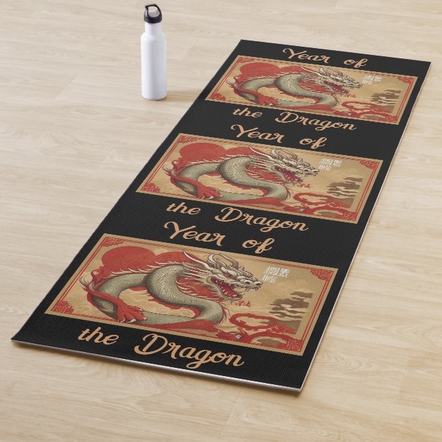 Year of the Dragon Yoga Mat (In Situ)